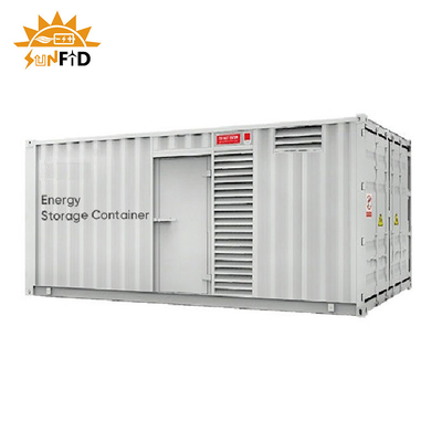 1000 conteneur commercial des systèmes 2000 2500Kwh 20FT 40FT de remisage des batteries 1500Kwh solaire