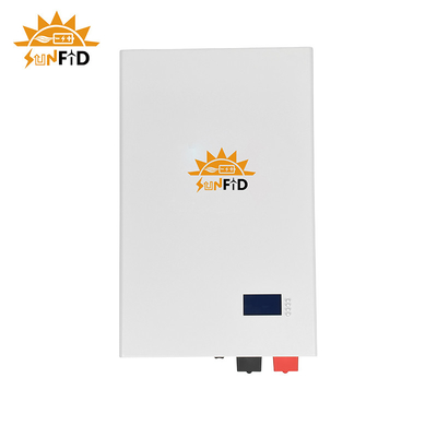 vie de cycle à la maison fixée au mur de réseau de réserve de batterie de 51.2V 100Ah LiFePO4 la longue