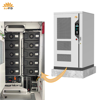 Système de stockage d'énergie intégré à batterie modulaire 215 KWh Système solaire BESS extérieur