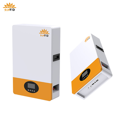 5Kwh de puissance murale LiFePO4 batterie 48V batterie au lithium Système de stockage d'énergie solaire pour la maison