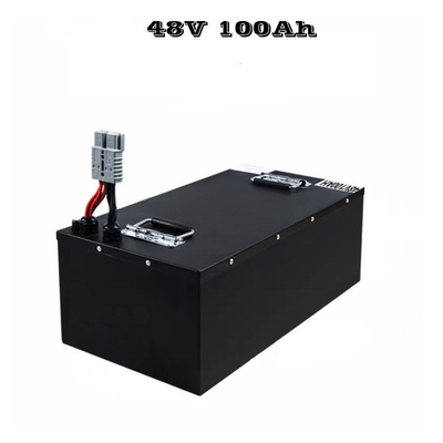 Batterie au lithium de la CE 100Ah Campervan 48V pour le chariot de golf de système solaire