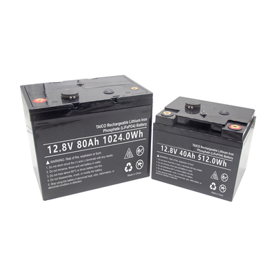 Batterie rechargeable de rechange de Lifepo4 SLA 80Ah 12.8V pour électrique