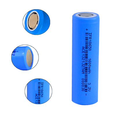 Cellule de batterie 18650 Lifepo4 3.2v 1800mah pour la torche de lumière de lampe