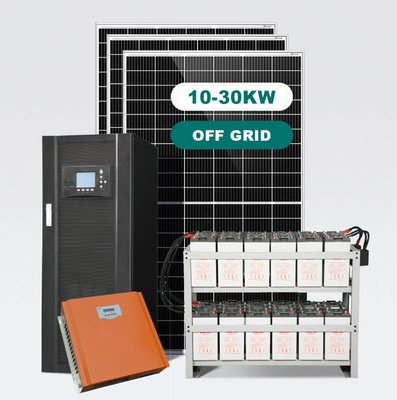 Hybride outre du système d'alimentation solaire de grille 3KW 5KW 8KW 10KW avec des batteries