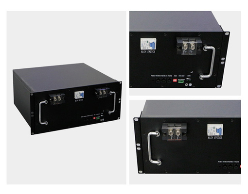 Cycle profond d'Ion Battery 48V 100Ah de lithium des télécom Lifepo4 pour le système d'Electric Power