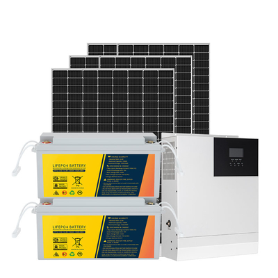 6KW 5KW outre de système d'alimentation solaire photovoltaïque de système d'alimentation solaire de grille avec la batterie