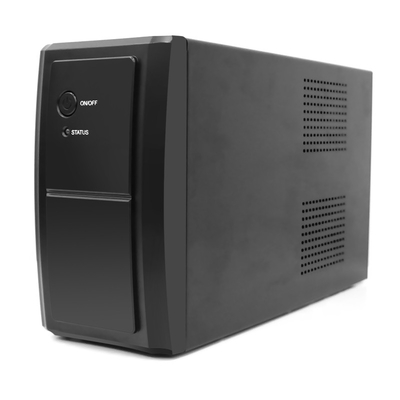 Monophasé de la batterie au lithium de l'affichage à LED 6000mAh UPS 650VA