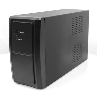Monophasé de la batterie au lithium de l'affichage à LED 6000mAh UPS 650VA