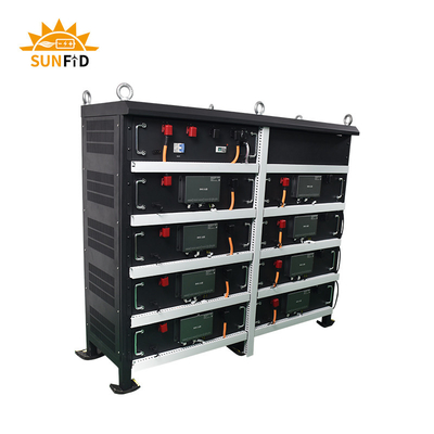 Haute tension commerciale 384V 100Ah de systèmes de remisage des batteries solaire