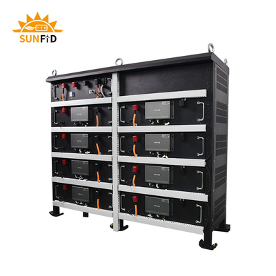 Haute tension commerciale 384V 100Ah de systèmes de remisage des batteries solaire