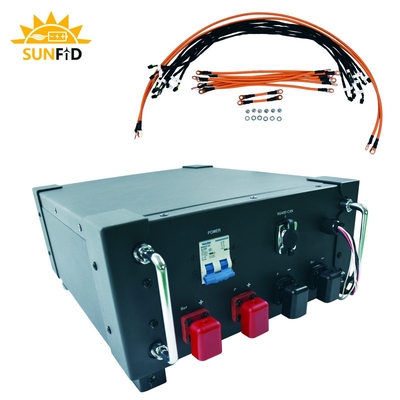 le fer du lithium 256V100Ah phosphatent la haute tension de batterie outre du système solaire de grille