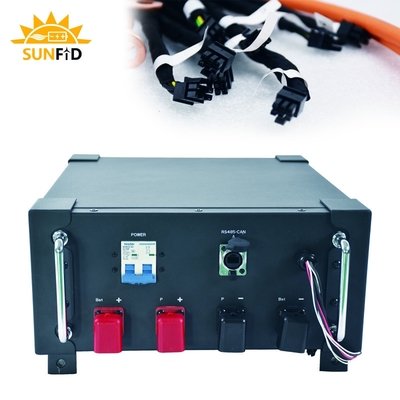le fer du lithium 256V100Ah phosphatent la haute tension de batterie outre du système solaire de grille