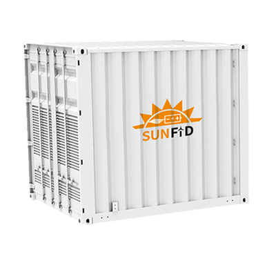 Système intégré commercial de remisage des batteries de la batterie ESS de stockage de l'énergie du conteneur 1MW