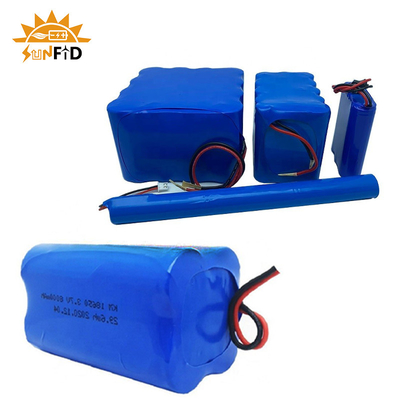 paquet de batterie rechargeable de 18650 7,4 V
