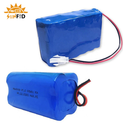 paquet de batterie rechargeable de 18650 7,4 V
