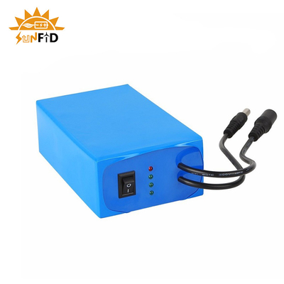 la batterie au lithium rechargeable de 12V 20Ah emballent 18650 pour le voyant du système d'alimentation solaire LED