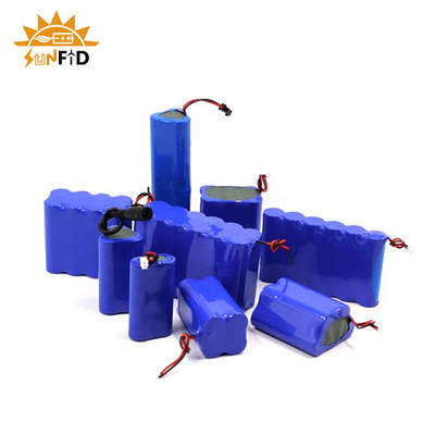 18650 paquets rechargeables 3.7V 15.6Ah 1S6P de batterie au lithium se sont protégés