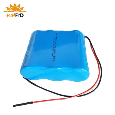 9.6V 3.6Ah 26650 Pack de batterie au lithium LiFePO4 rechargeable Pack de batterie pour l'alimentation solaire de secours UPS