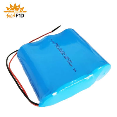 1500mAh 9.6V 18650 LiFePO4 batterie au lithium batterie rechargeable pour l'alimentation extérieure portable