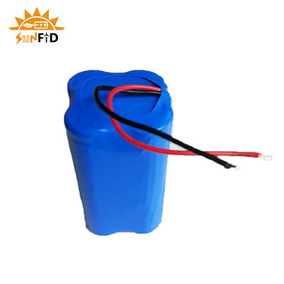 2.5Ah 12.8V 18650 Pack de batterie au lithium LiFePO4 rechargeable Pack de batterie pour l'énergie solaire et de secours