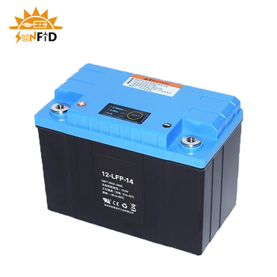 batterie 12.8V de moto de phosphate de fer du lithium 2500mah