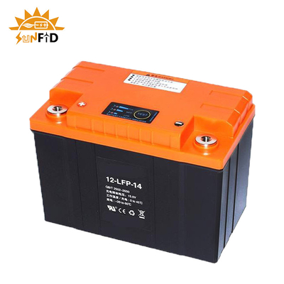 batterie 12.8V de moto de phosphate de fer du lithium 2500mah