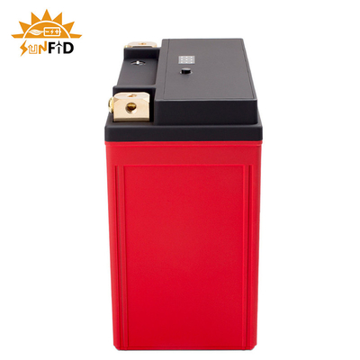 Batterie au lithium rechargeable de moto 12V 6ah avec des batteries d'arrêt de début de BMS 7-A