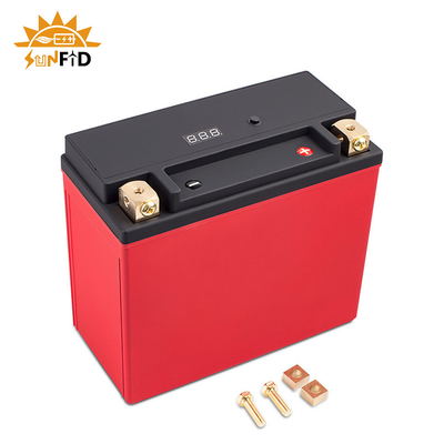 Batterie au lithium rechargeable de moto 12V 6ah avec des batteries d'arrêt de début de BMS 7-A