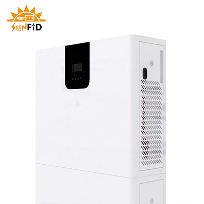 système vertical de stockage de l'énergie de batterie de mur de lithium de 5kW 10KW