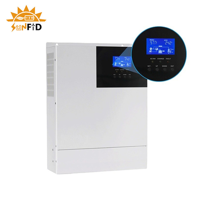 onde sinusoïdale pure d'inverseur hybride d'Ion Powerwall 48V de lithium de 24V 5KW outre d'inverseur de grille pour l'énergie solaire