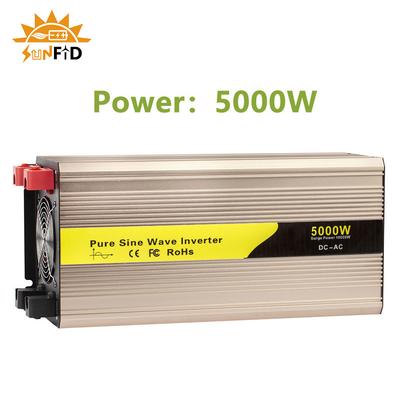 C.C au C.A. inverseur pur 12V 24V 48V de puissance d'onde sinusoïdale de 5000 watts