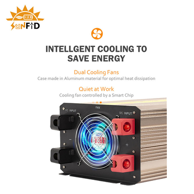 C.C au C.A. inverseur pur 12V 24V 48V de puissance d'onde sinusoïdale de 5000 watts