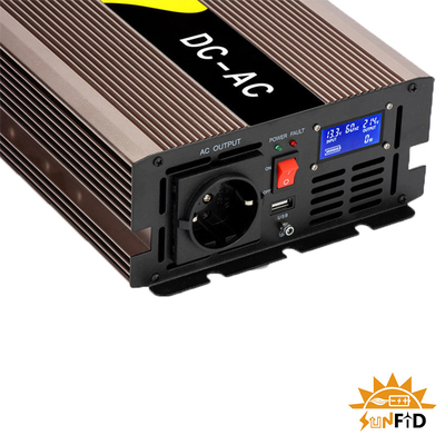 12V C.C pur d'inverseur de puissance d'onde sinusoïdale de volt 2000w à C.A. 110V 220V