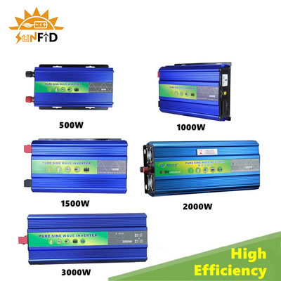 C.C pur de l'inverseur 48V de puissance d'onde sinusoïdale de 2000W 12V 24V à C.A. 110V 220V