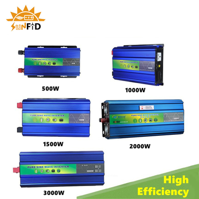 C.C pur de l'inverseur 48V de puissance d'onde sinusoïdale de 2000W 12V 24V à C.A. 110V 220V