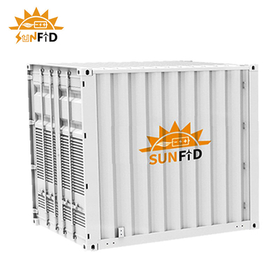 Système commercial de stockage de batterie de BESS, batterie de stockage d'énergie de conteneur de 1MW 10Ft