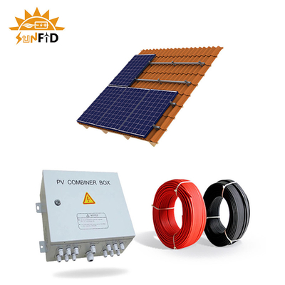 2KW outre de système d'alimentation solaire de grille pour le système photovoltaïque à la maison de panneau solaire de 12V 400Ah