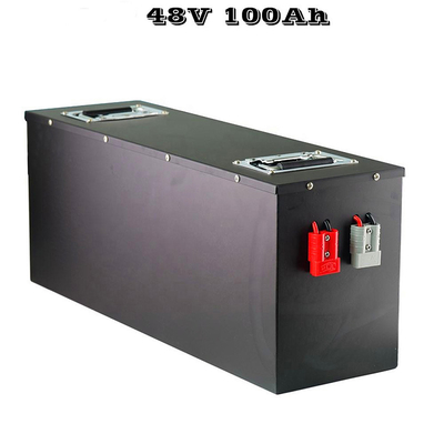 Batterie au lithium de la CE 100Ah Campervan 48V pour le chariot de golf de système solaire