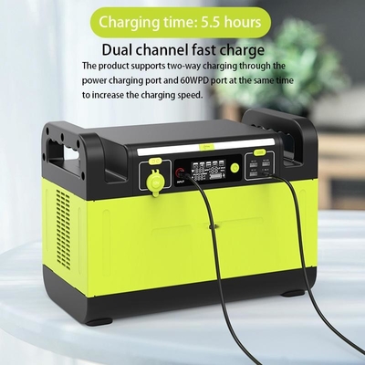 onde sinusoïdale pure portative de centrale 1500W 1210Wh 5V-20V