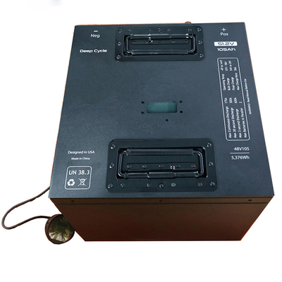 Paquet 48V 100AH 105AH 200AH de batterie au lithium de chariot de golf Lifepo4 avec la communication