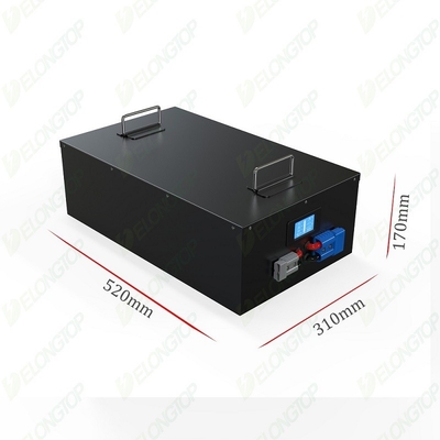 paquet de batterie au lithium de chariot de golf de 80Ah Lifepo4 48 volts pour la voiture de club