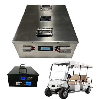 paquet de batterie au lithium de chariot de golf de 80Ah Lifepo4 48 volts pour la voiture de club