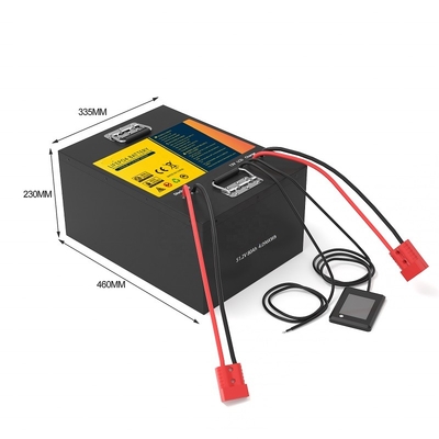Paquet 48V 80Ah Lifepo4 de batterie au lithium de chariot de golf de Yamaha