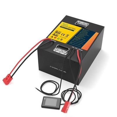 Paquet 48V 80Ah Lifepo4 de batterie au lithium de chariot de golf de Yamaha