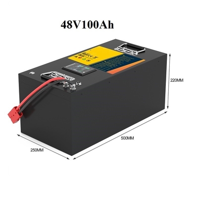 La batterie au lithium de chariot de golf de 48 volts emballe 100Ah pour EZ-vont/clubs