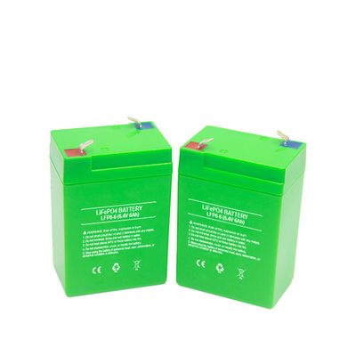 Batterie profonde de la moto LifePO4 de puissance de cycle de la batterie 6.4V 6Ah de rechange de LifePO4 SLA