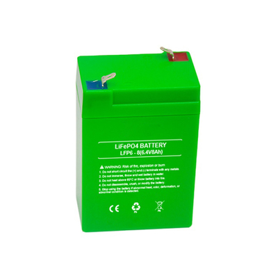 Batterie du l'E-scooter LifePO4 de batterie de Cyclelife de la batterie 6.4V 8Ah de rechange de LifePO4 SLA longue