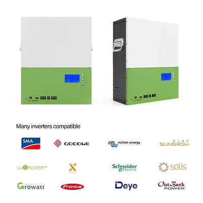 Systèmes à la maison de stockage de l'énergie de l'énergie de bâti de support de stockage de batterie résidentielle du système 48v 100ah Lifepo4