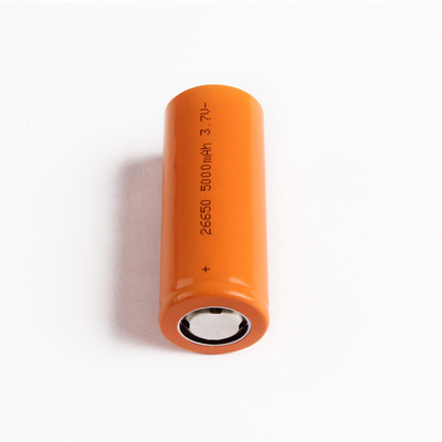 électronique grand public cylindrique des cellules 26650 de 3.7v 5000mah LFP