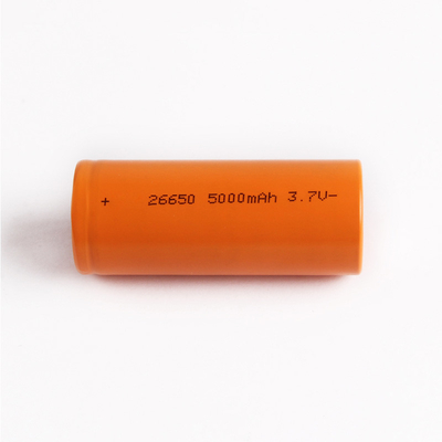 électronique grand public cylindrique des cellules 26650 de 3.7v 5000mah LFP
